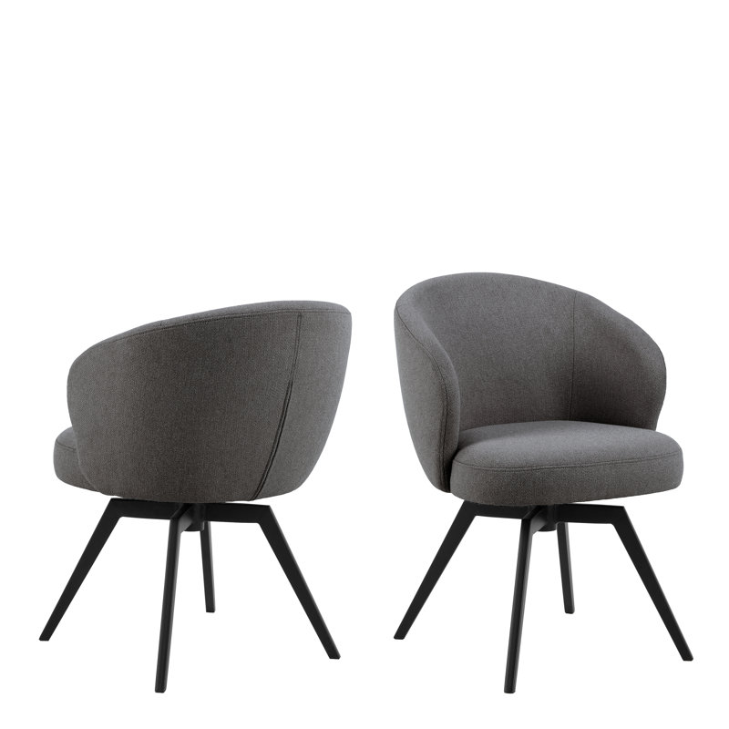 4 - Person Dining Set, Grey/Black