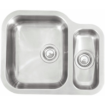 57cm x 47cm Undermount Kitchen Sink with Waste Outlet