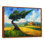 Reproduction d'art mural «The Swaying Cypress Pointimism Reimagined III - Van Gogh»