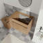 Meuble-lavabo de 30 pouces avec tablette ouverte