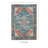 Ducote Washable Teal and Rust Machine Woven Area Rug-822375185