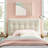 Lily Upholstered Vinyl Headboard-114645166-114645162