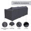Outdoor Wicker 3-Seater Patio Sofa Cover
