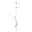 Luminaire suspendu multicolore à DEL 5 lumières Scribble Doodle