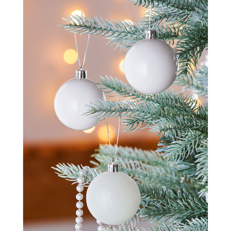 35.052cm Bauble, White