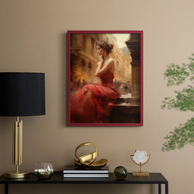Reproduction encadrée WOMEN Series CDXLVI - bois massif