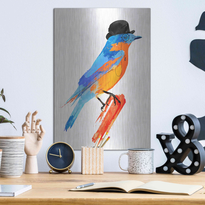 " Lord Bird " by Robert Farkas, 16" H x 12" W