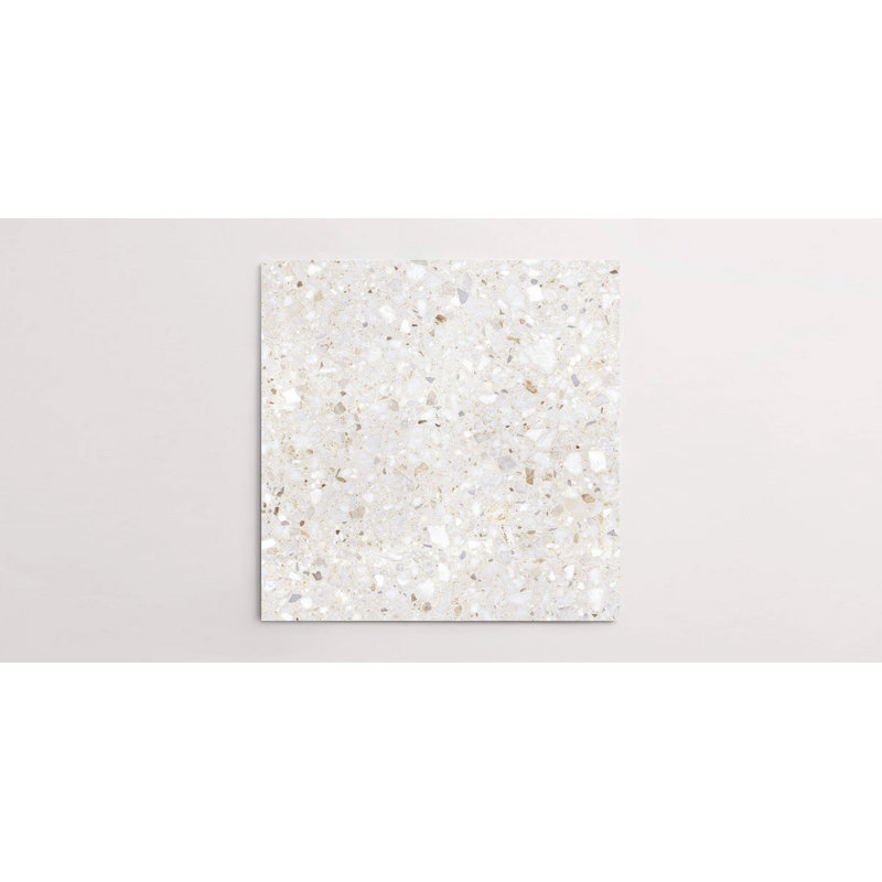 Fourrage 24 po x 24 po mat, Bianco