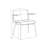 Nara Armchair – Beige/Brown