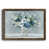 Papier, cadre noyer