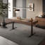 Bureau électrique à hauteur réglable, bureau en bois massif-583925345