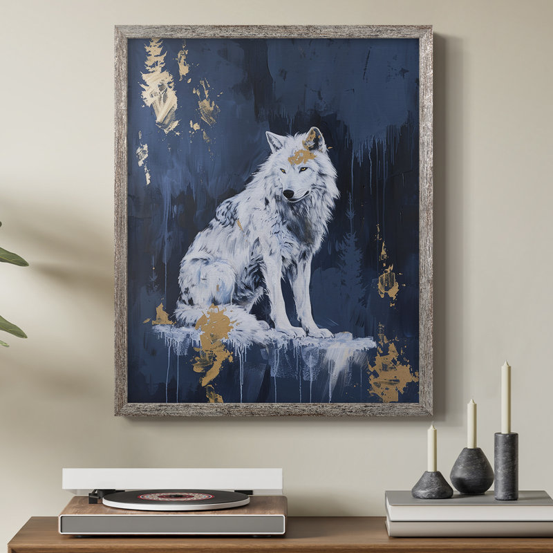 ANIMALS Series CXLV, reproduction encadrée - bois massif, H 11 po x l 9 po