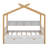 Alajos House Bed  With Two Drawers And Bookshelf Storage Space-824755680