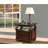 Walnut 2-Drawer End Table