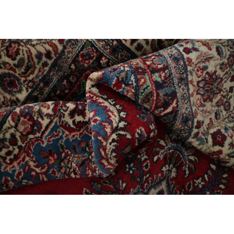 Tapis traditionnel richement coloré 11 x 17 avec motifs traditionnels