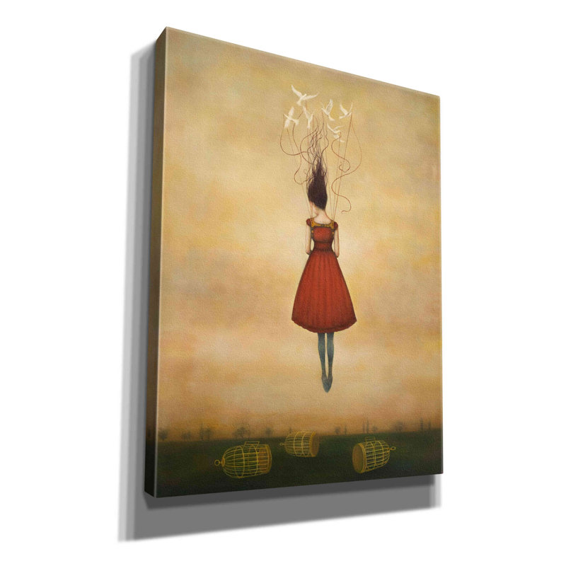 Martsen sur toile, H 26 po x l 34 po x P 1,5 po