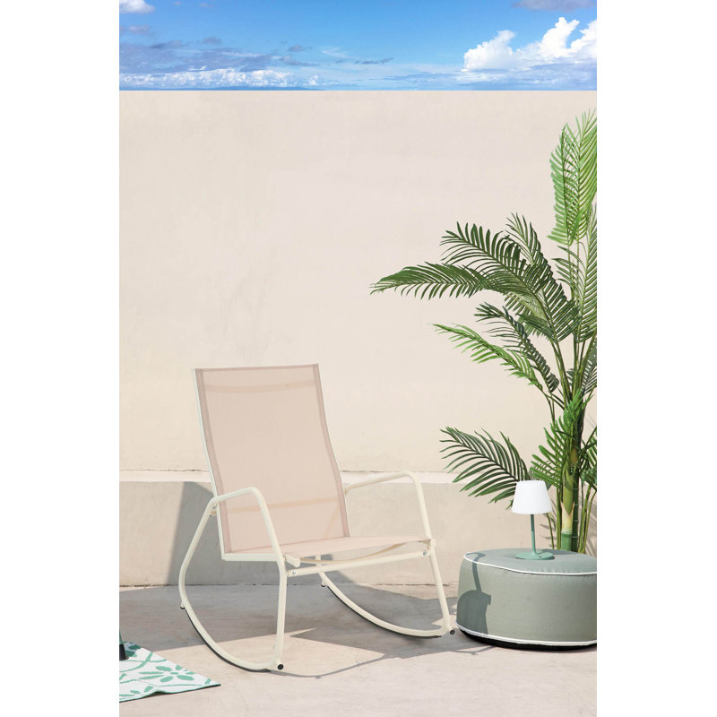 Silvi Steel Outdoor Chair, Beige