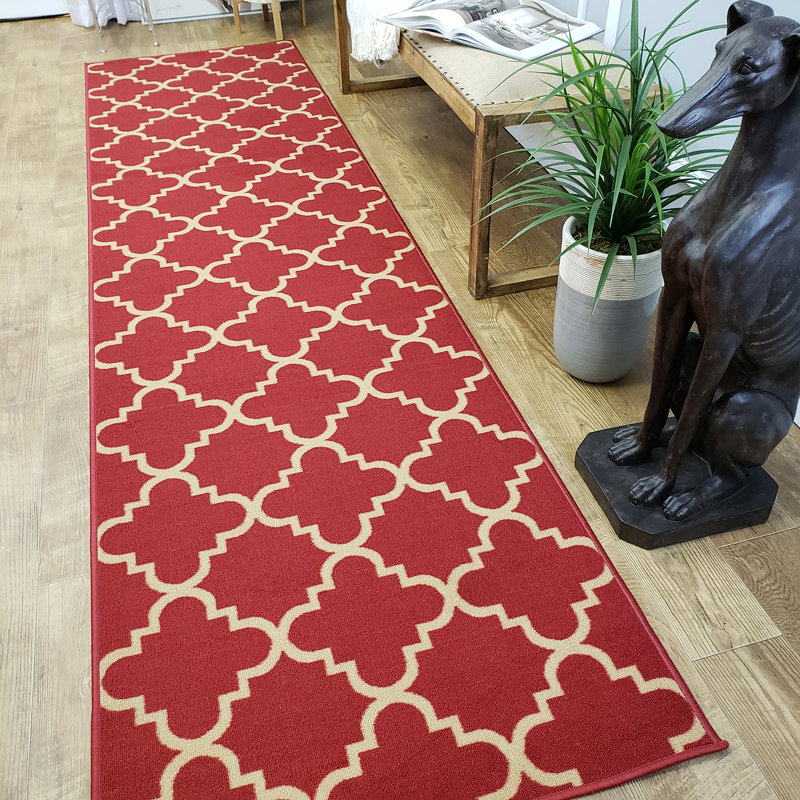 Arrun Geometric Indoor Rug, Runner 2'8" x 9'1