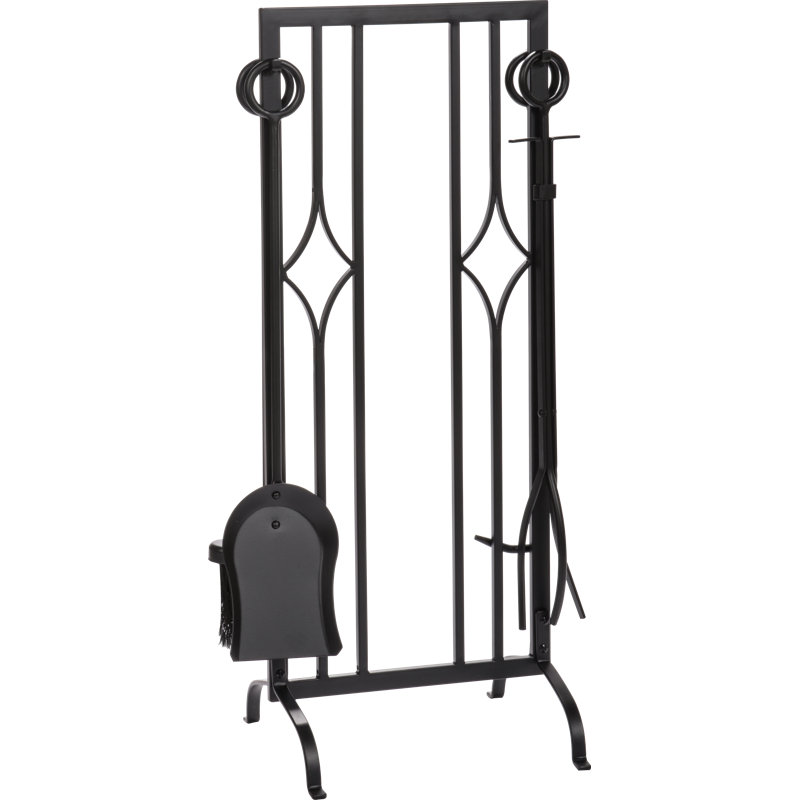 Ensemble d'outils de foyer en acier Yampa