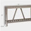 Console, table d'entrée de ferme avec tablette à lattes de rangement, canapé rustique avec anti-basculement pour le salon, couloir-2126556455
