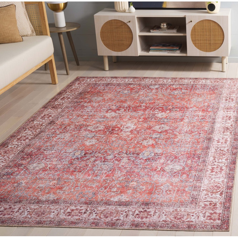 Arol Performance Machine Washable Oriental Rug, Rectangle 5'1" x 7'6"