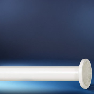 Heavy Duty Tension Curtain Rod - Adjustable Spring Tension Rod For Shower Or Windows With Rustproof, No Tools Installation Required