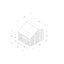 Overlap Pressure Treated 6 x 8 Apex Shed - Double Door No Window with Lean To-87256213