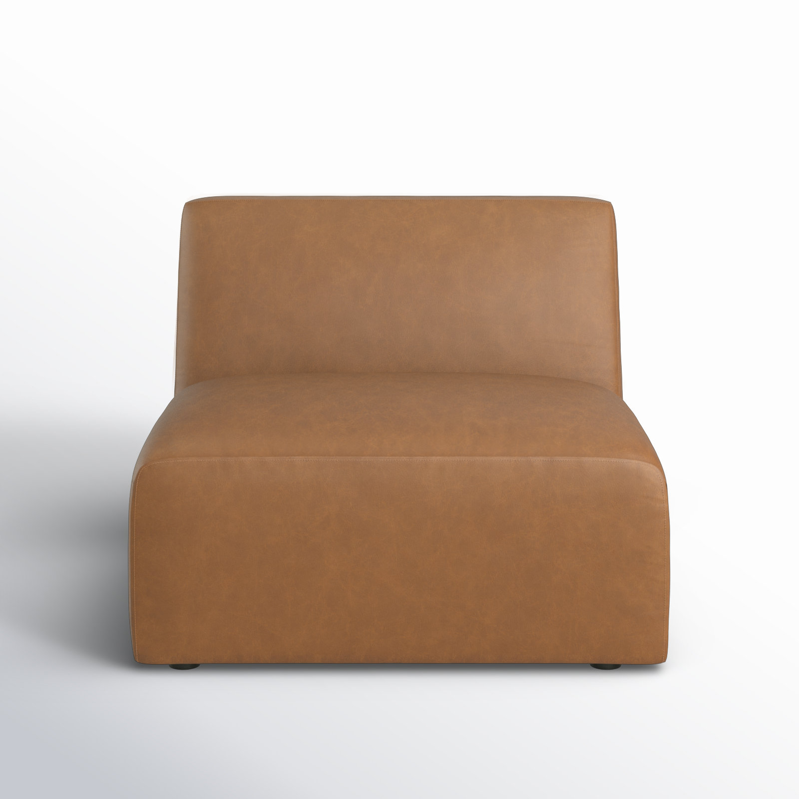 Morell Genuine Leather Slipper Chair
