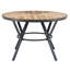 Table d'intérieur avec pieds en bouleau et en métal