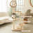 Transformable 57'' Cat Tree, Modern Wood Cat Tower for Large Cats with Scratching Posts
