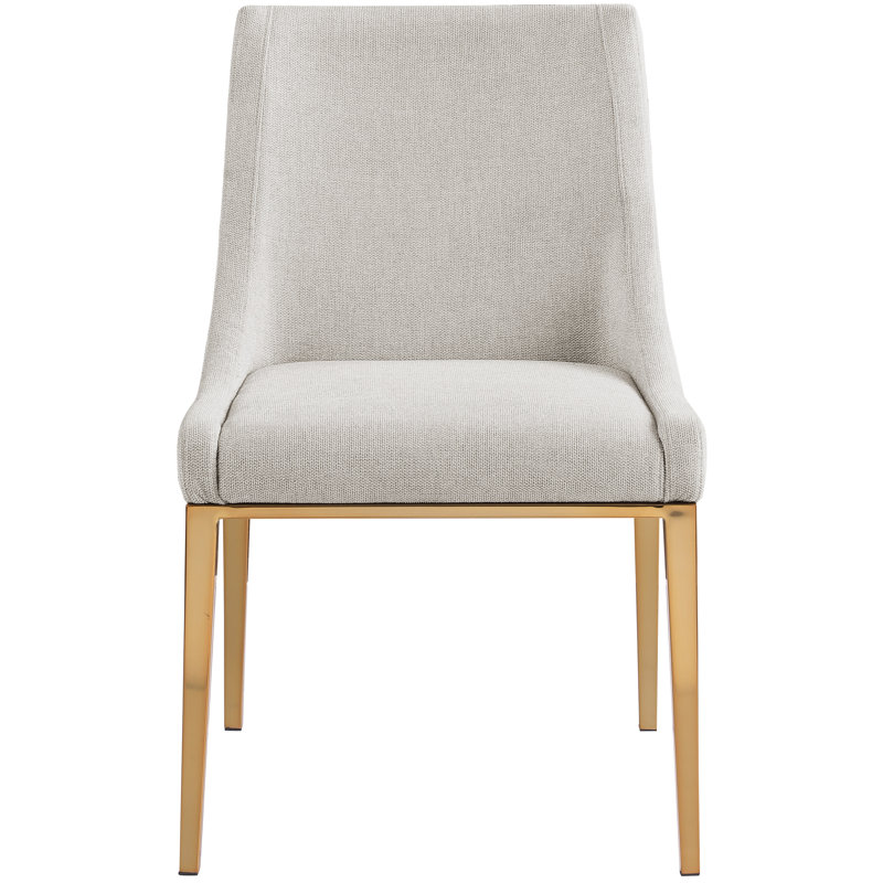 Chaise Kizi, Tissu en polyester beige