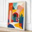 Moroccan Courtyard Modern - Wrapped Canvas-1928504417-1928504419