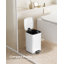 19.5x24x25.5cm Steel Kitchen Trash Can-109306555
