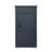 Outdoor 34'' Parcel Box Parcel Drop, Delivery Package Mail Box, Black