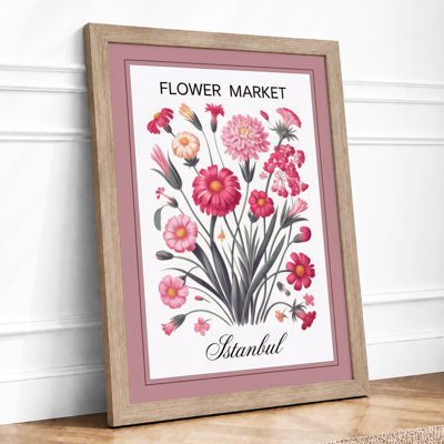 Flower Market Istanbul Botanical - Print
