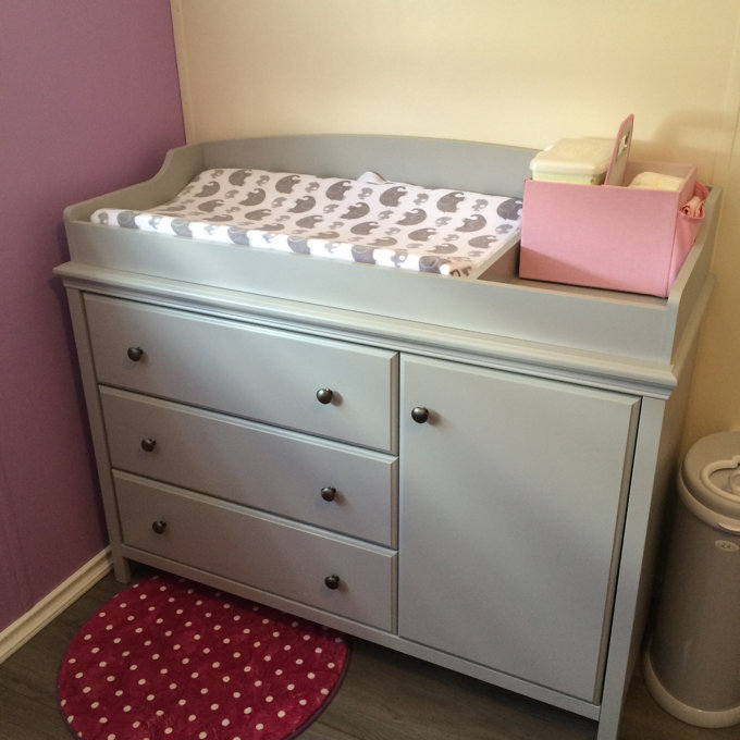 South Shore Cotton Candy Changing Table Dresser & Reviews | Wayfair