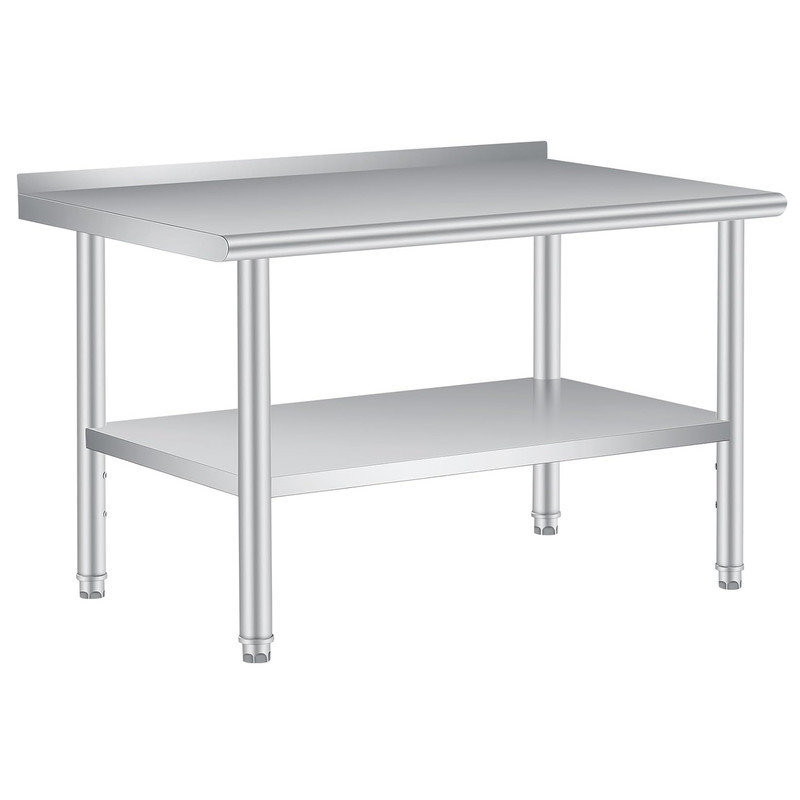 182.9cm W Stainless Steel Top Workbench