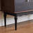 Black Solid wood Display Cases