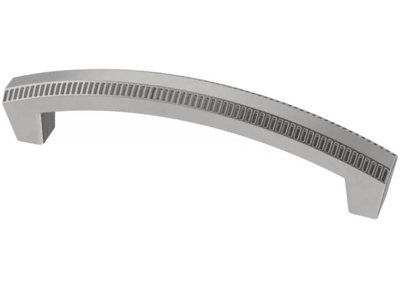 (Paquet de 5) Nickel satiné texturé à arche 3-3 / 4 po