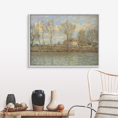 " L'Ile De La Grande Jatte, Neuilly-Sur-Seine, 1873 " by Alfred Sisley Painting