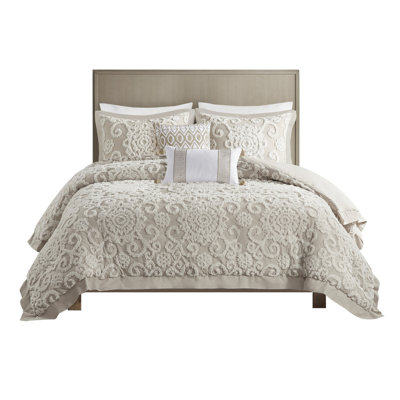 Cotton Duvet Mini Set Taupe Full/Queen