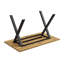 Metal Base Dining Table