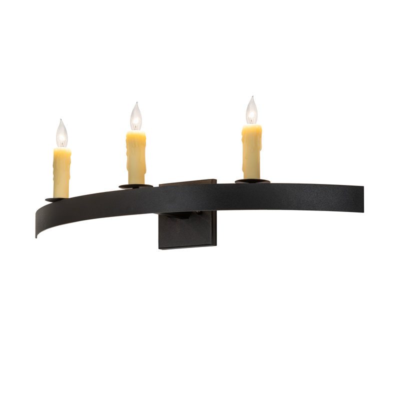 Lakeshore Steel Flush Mounted Sconce