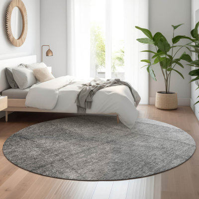 Premium Machine Washable Cerrito Gray Rug