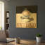  «Cafe Moderne 6» par Marco Fabiano, art mural en métal doré, 24 po x 24 po-1627031516