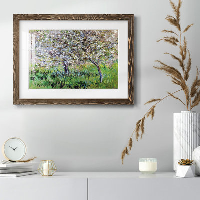 " Apple Trees In Bloom At Giverny, 1900 "