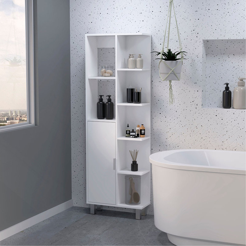 9-Shelf Linen Cabinet