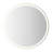 Dane 36 in. W x 36 in. H Small Round Frameless Dimmable Anti-Fog Front and Backlit Tri-Color LED Wall Bathroom Vanity Mirror-1871712838