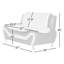 Halley 57'' Upholstered Loveseat-1593368264