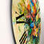 Bouquet de fleurs fraîches rétro de fleurs sauvages - horloge murale traditionnelle-60187633